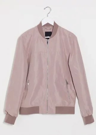 Розовый бомбер River Island