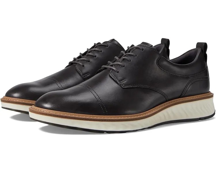 Оксфорды ECCO ST.1 Hybrid Cap Toe Oxford, цвет Magnet