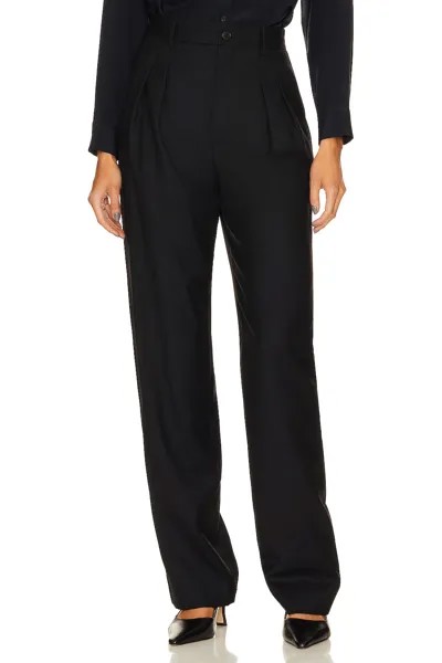 Брюки NILI LOTAN Etienne Pleated, черный