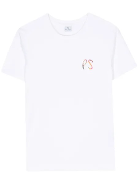 Футболка с логотипом PS Paul Smith, белый