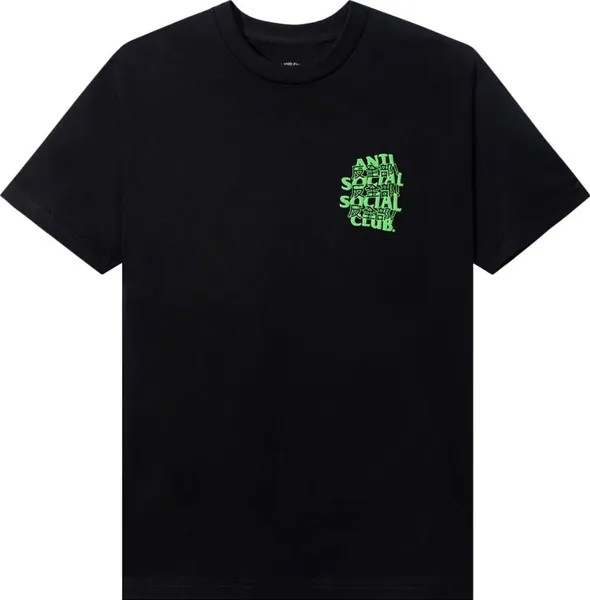 Футболка Anti Social Social Club Kkoch Tee 'Black', черный