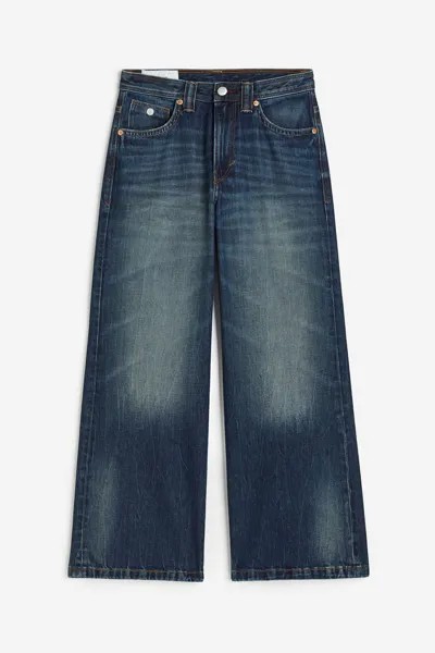 Джинсы H&M Bootcut Loose, темно-синий