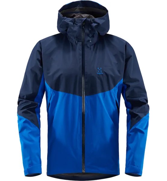 Дождевик Haglöfs Virgo Jacket, цвет Storm blue/tarn blue