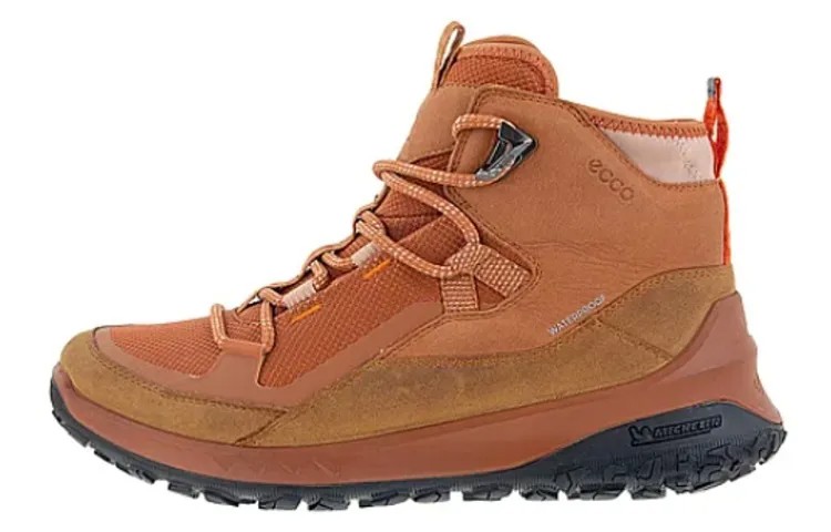 Кроссовки ecco Lifestyle Shoes Women's High-top Brown, коричневый