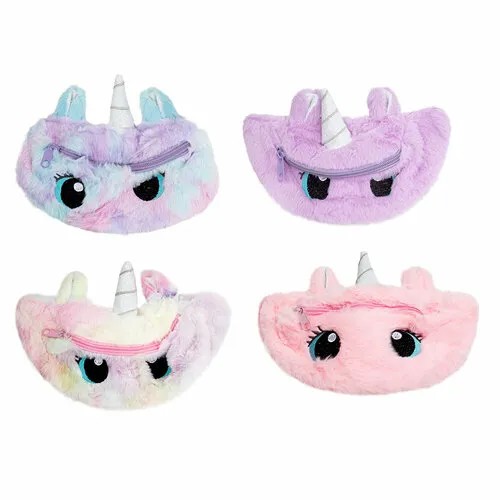 Сумка поясная MAYA TOYS, коралловый, голубой