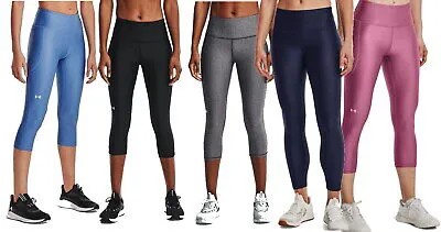Женские леггинсы-капри с высокой посадкой Under Armour HeatGear Armor 1365334 — новинка