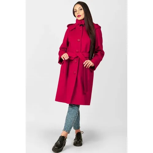 Пальто MARGO, размер 58, бордовый, красный