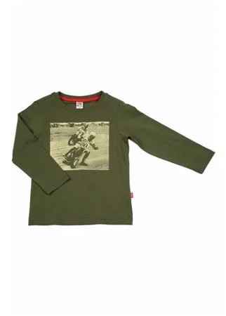 Лонгслив Mini Maxi, размер 98, хаки