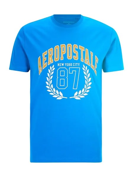 Футболка AÉROPOSTALE, синий