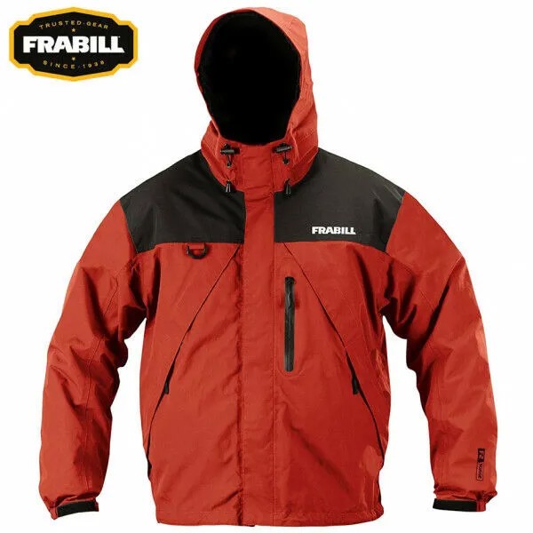 Дождевик Frabill F2 Surge Fishing Rainsuit Rain Jacket - Цвет Красный Размер Выберите - НОВИНКА!