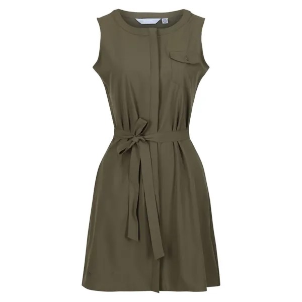 Платье Regatta Highton Stretch Sleeveless Shirt, зеленый