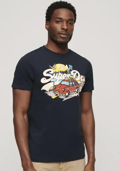 Рубашка с принтом Superdry 