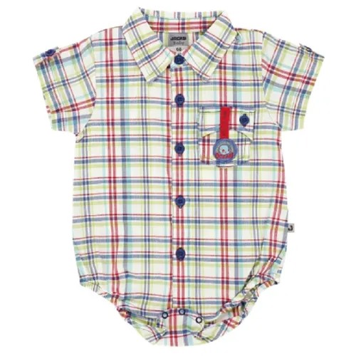 Боди-рубашка для малыша (Размер: 62), арт. 151531, цвет Мультиколор
