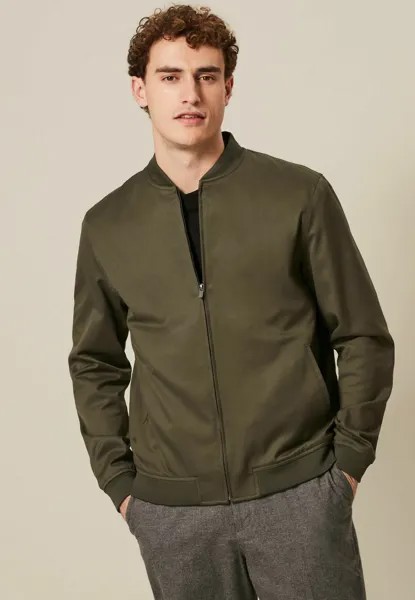 Куртка-бомбер EDIT SMART REGULAR FIT Next, цвет khaki green