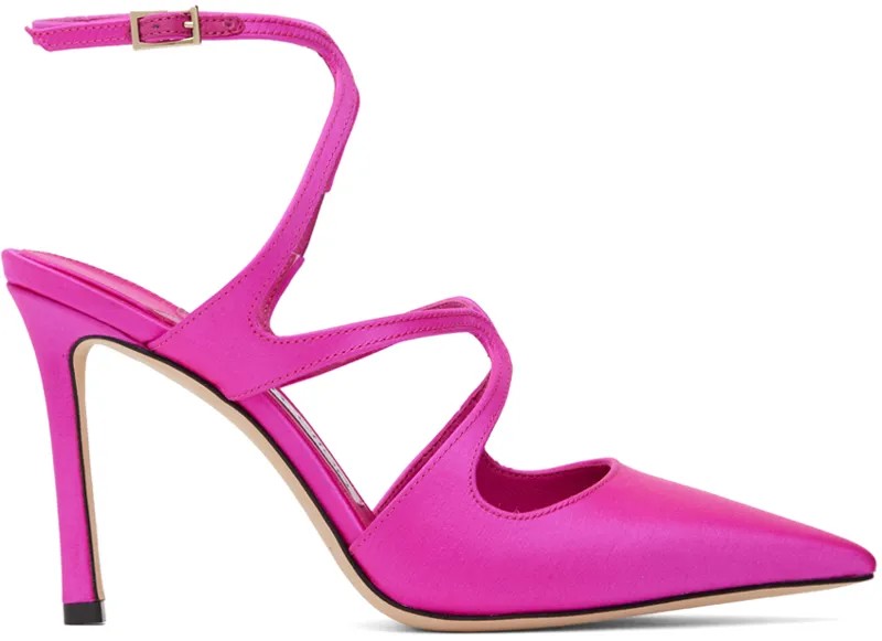 Розовые туфли Azia 95 Jimmy Choo