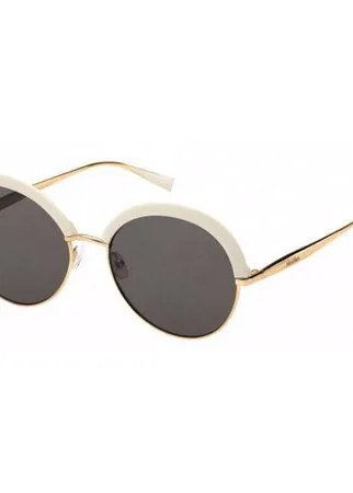 Солнцезащитные очки Max Mara, круглые, для женщин, разноцветный