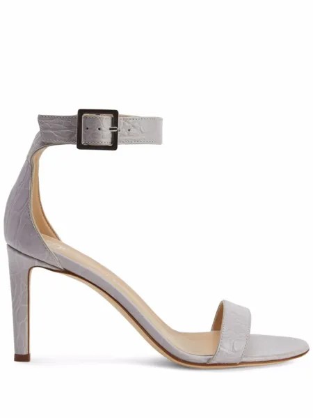 Giuseppe Zanotti босоножки Neyla 85, серый