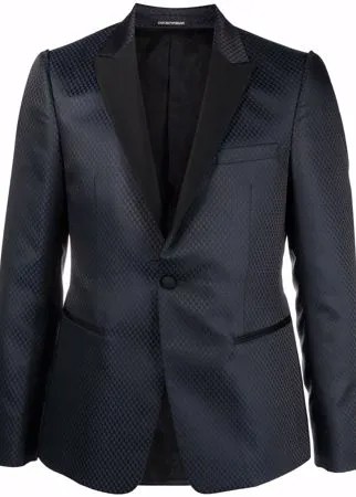 Emporio Armani пиджак с контрастным воротником