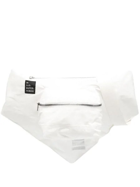 Rick Owens DRKSHDW поясная сумка с нашивкой-логотипом
