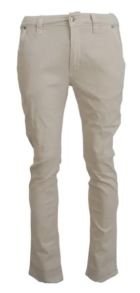 Джинсы HEAVY PROJECT Белые хлопковые мужские брюки из эластичного денима. W33 Рекомендуемая розничная цена 200 долларов США