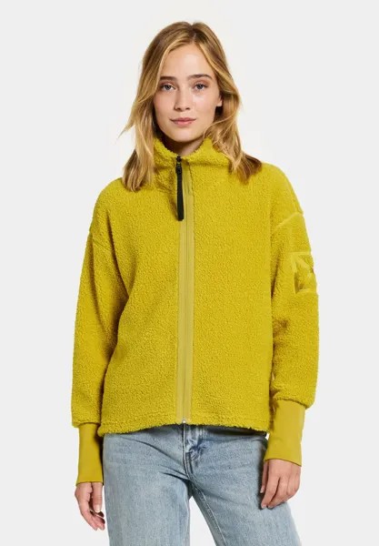 Флисовая куртка ALEXA Didriksons, цвет yellow