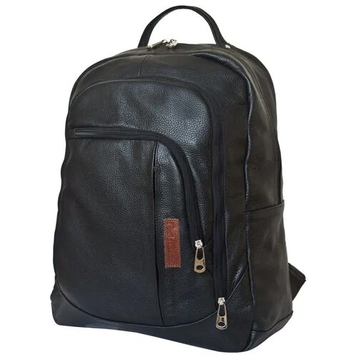 Кожаный рюкзак Carlo Gattini Marsano black (арт. 3050-01)