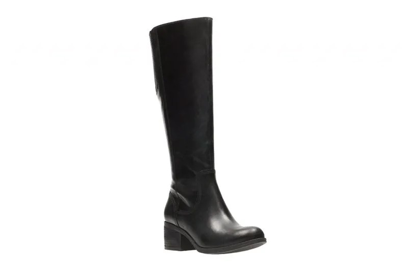 Женские сапоги Clarks(Maypearl Viola 26129449), черные