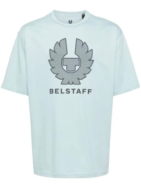 Belstaff футболка с логотипом, синий