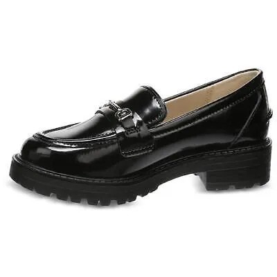 Мини-черные лоферы Sam Edelman Girls Tully 3 Medium (B,M) Little Kid BHFO 9997