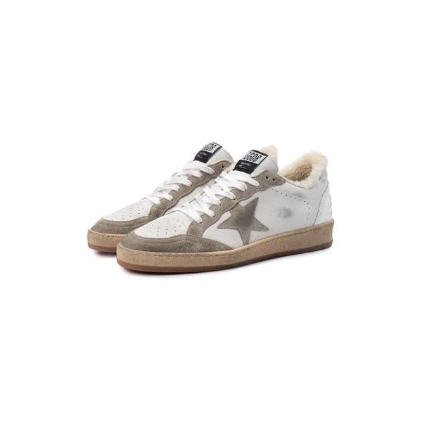 Комбинированные кеды Ball Star Golden Goose Deluxe Brand