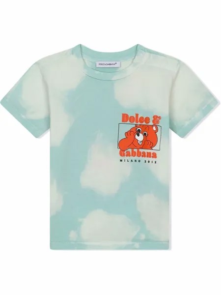 Dolce & Gabbana Kids футболка с принтом