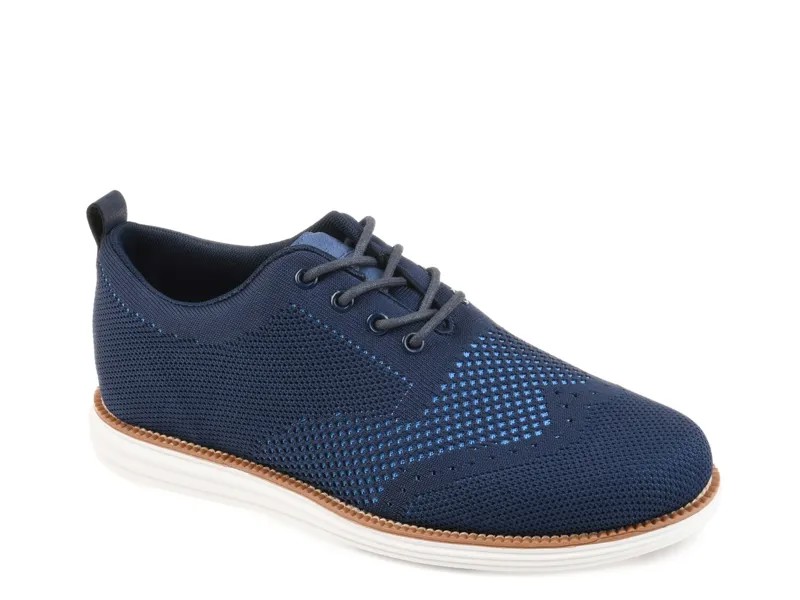 Туфли-оксфорды Vance Co. Ezra Wingtip, темно-синий