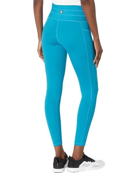 Брюки Champion Soft Touch Drawcord Tights, цвет Rockin Teal