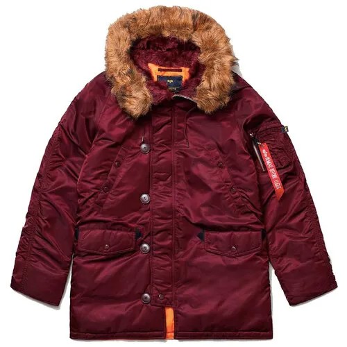 Парка Alpha Industries N-3B Slim Fit Parka Maroon