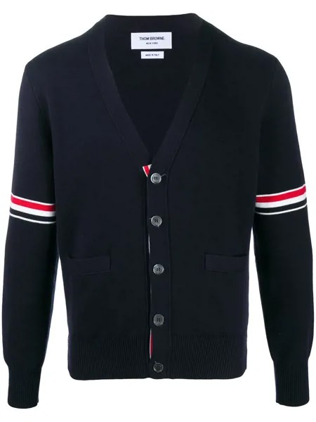Thom Browne кардиган с полосками 4-Bar