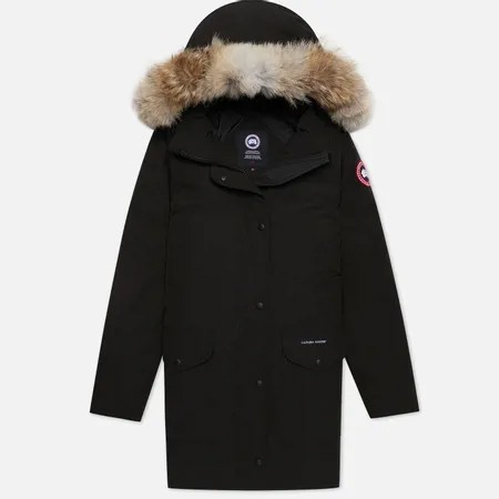 Женская куртка парка Canada Goose Trillium HD, цвет чёрный, размер XS