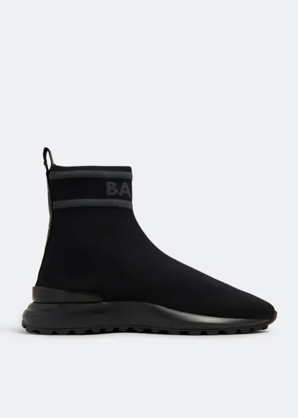 Кроссовки Balr. X6 Logo Sock, черный