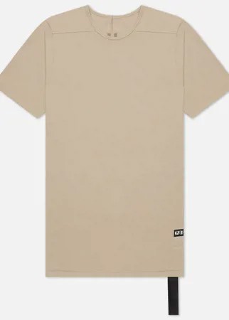 Мужская футболка Rick Owens DRKSHDW Phlegethon Level, цвет бежевый, размер XL