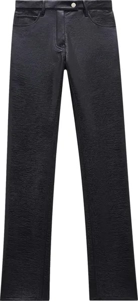 Брюки Courrèges 5-Pocket Vinyl Pants 'Black', черный