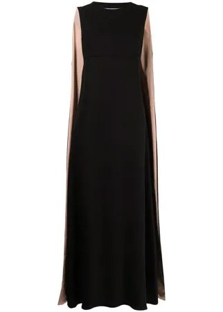 Valentino Pre-Owned платье-кейп без рукавов