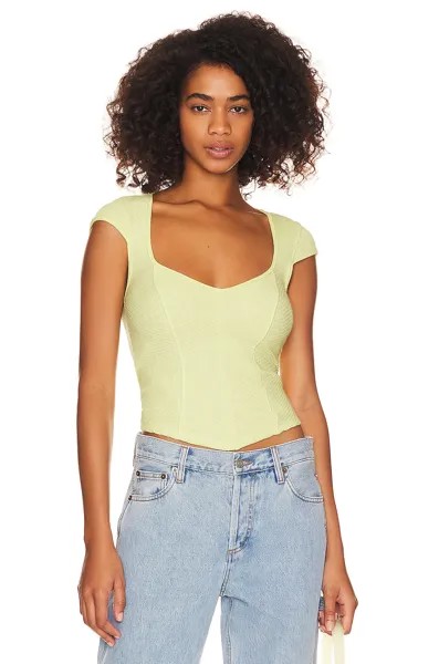 Топ Free People Boss Babe, цвет Key Lime Pie