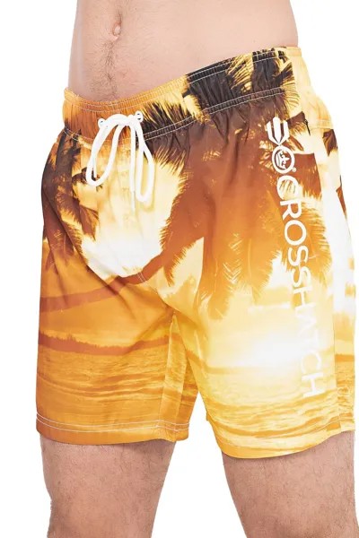 Шорты для плавания Beach Dream Sunset Crosshatch, оранжевый