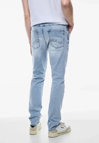 STREET ONE МУЖЧИНЫ Джинсы стандартного кроя, 5 карманов Street One Men, цвет Light Blue Wash