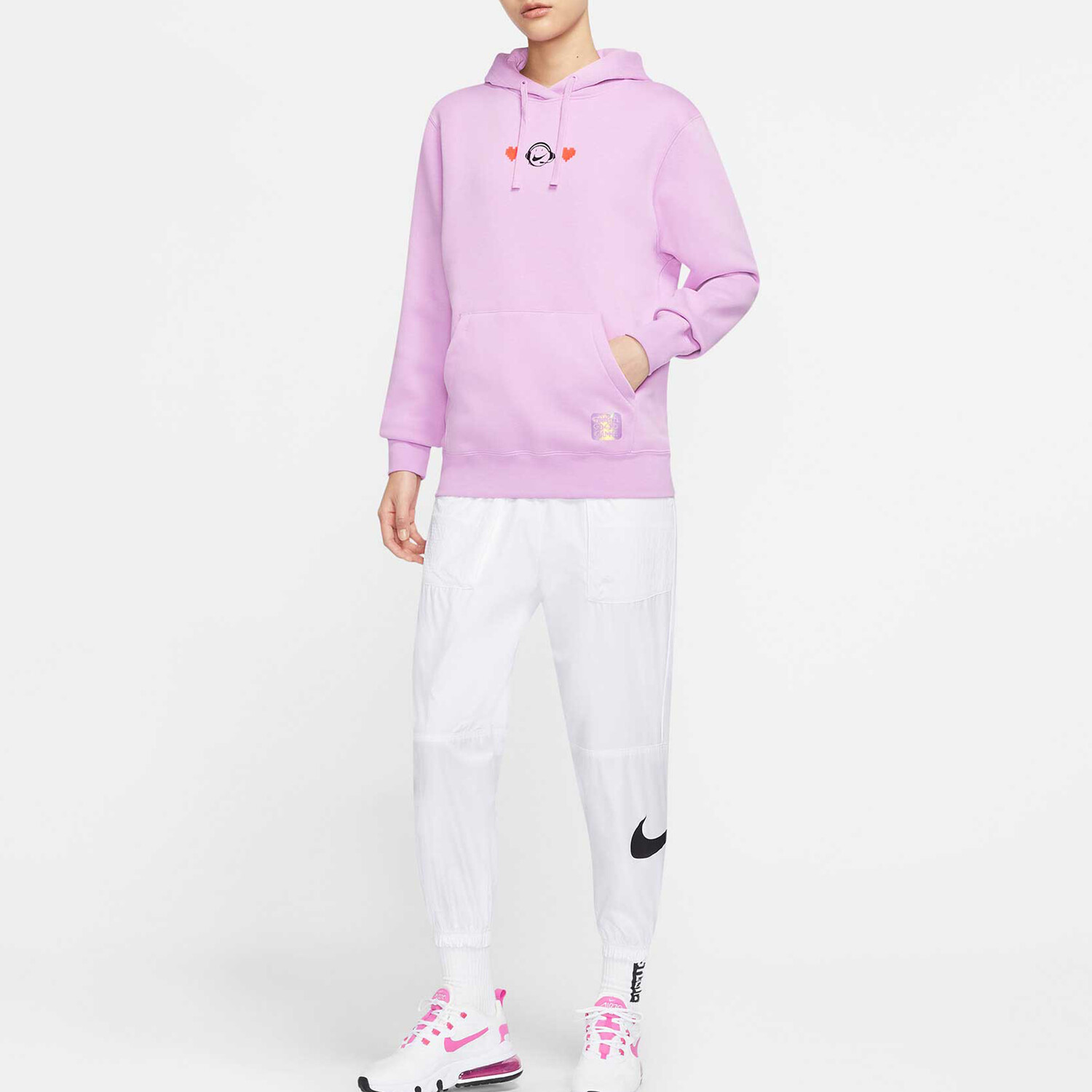 Свитшот женский розовый Nike