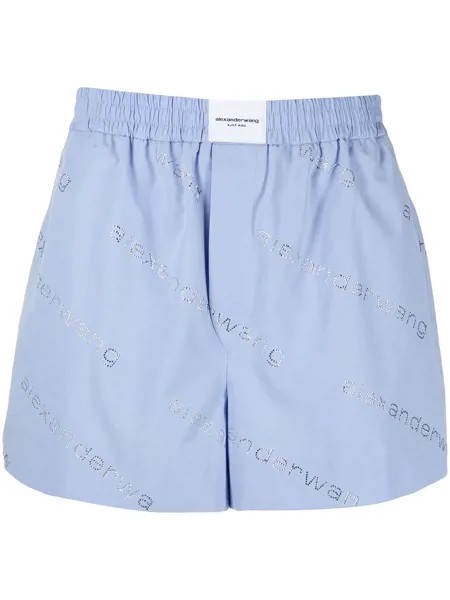 Alexander Wang шорты с логотипом