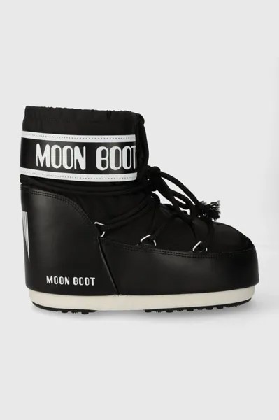 Классические низкие зимние ботинки Moon Boot, черный