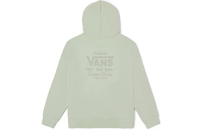 Толстовка унисекс светло-зеленая Vans, светло-зеленый