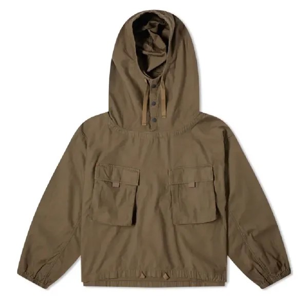 Куртка Brain Dead Military Cloth Smock, зеленый