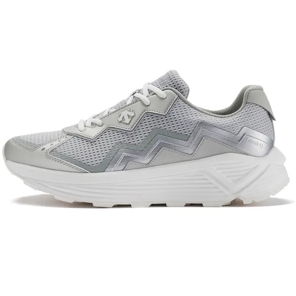 Кроссовки DESCENTE DUALIS Lifestyle Shoes Women's Low-top Silver, серебряный