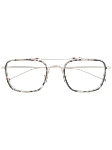 Thom Browne Eyewear очки в прямоугольной оправе